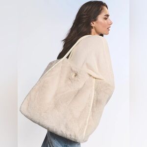 Victoria’s Secret faux Fur Tote